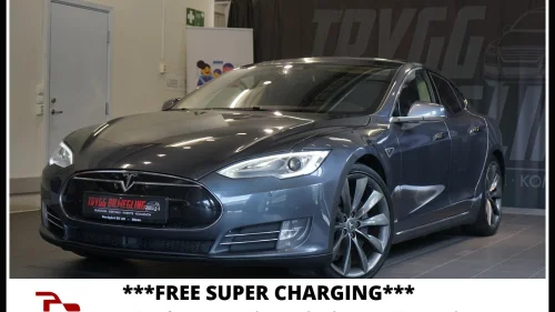 TESLA MOTORS Model S 85D-GRATIS SUPER LADING-21"TURBIN FELGER-CCS AKTIVERT++