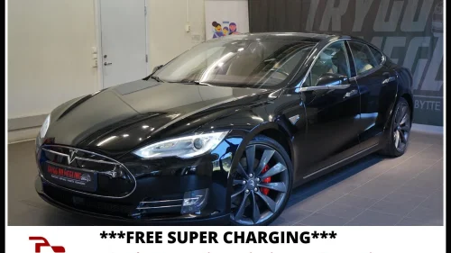 TESLA MOTORS Model S P85D INSANE PERFORMANCE-GRATIS SUPER LADING-1 EIER++++