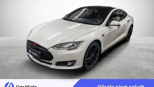 TESLA MOTORS Model S P90DL+ / Skinn / Gratis lading/ HIFI / AP/ Vinter/ EU27