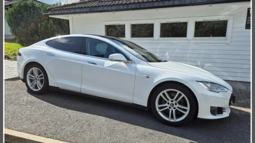 TESLA MOTORS Model S 70D 4wd. MEGET VELHOLDT OG PEN! 2-års GARANTI"