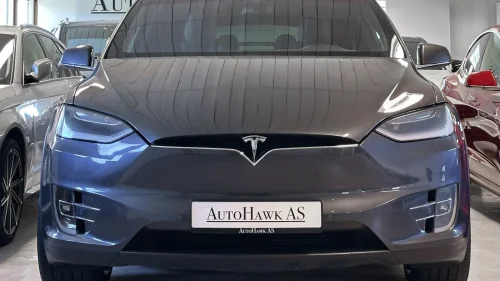 TESLA MOTORS Model X 90D Premium 6S/EAP/R.Kam/Hifi/Skinn/L.fjæring/22"/Krok
