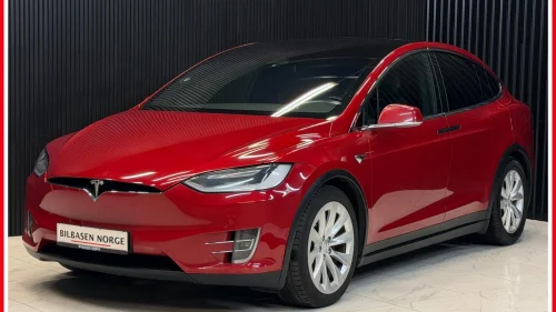 TESLA Model X 7-SETER/LUFT/H.FESTE/ISOFIX-X4X/LAV.KM/SOLTAK