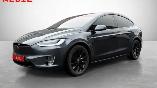 TESLA Model X 100D, 5-seter, Hengerfeste, MCU2, Chrome Delete