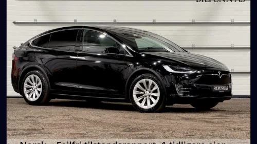 TESLA Model X 100D 7-S, 2 år Ekstra Garanti, Vinterpakke, Krok 1 Eier