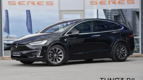 TESLA Model X 100D 7-seter, Premium, Skinn, Vinterpk, Carbon, HiFi