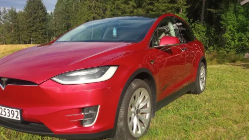 TESLA MOTORS Model X X 90D. Free supercharge, CCS