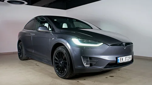 TESLA MOTORS Model X 75D / 6 seter / Gratis lading / Skinn / CCS++