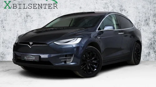 TESLA Model X 100D Long Range // 7-SETER AP PREMIUM VINTER SKINN KROK