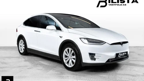 TESLA Model X 417km Premium Krok 4x4 Autopilot Påkostet Ny EU