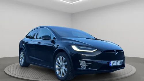 TESLA Model X 100D Long Range 5-seter, FSD, Skinn, Krok, CCS lading +