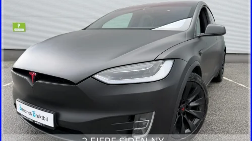 TESLA Model X 100D 6-SETER MCU2,KROK,ACC,LUFT,SKINN,PANO,FOLIE,LED
