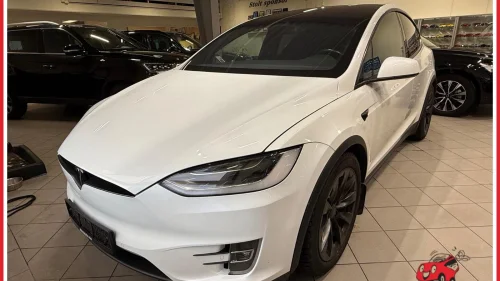 TESLA Model X 75D - 7-Seter,Chrome-delete, Krok, Luftfjæring,MCU2,CCS