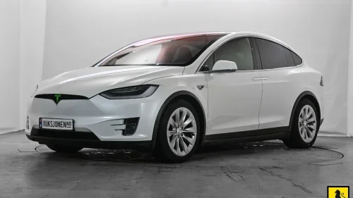 TESLA Model X LR HENGERFESTE 7-SETER LUFT PREMIUM LYD VINTERPAKKE SKI