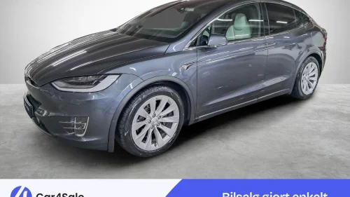 TESLA Model X LR Raven 507km / Lav Km / Krok / 1-eier / HIFI / Vinter