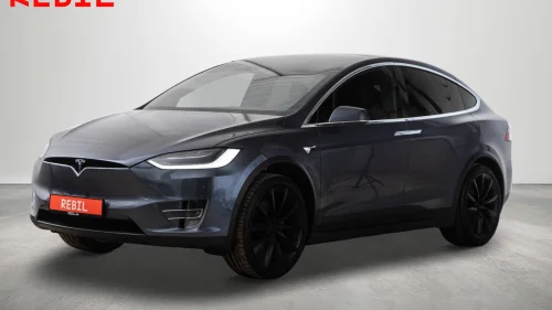 TESLA Model X 507km/LR/AWD/MCU2/Krok/CCS/6-seter/AP/Skinn/Vinter/DAB/