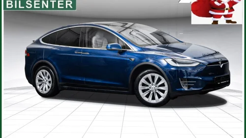 TESLA Model X LongRange Plus Raven 7Seter/Skinn/Vinter/HiFi/MCU2/Krok
