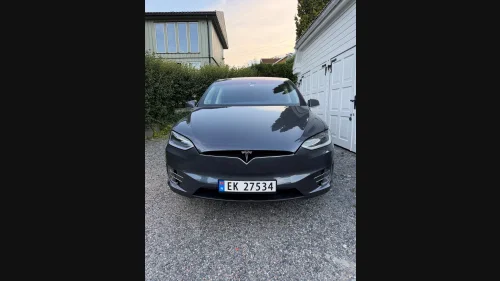 TESLA MOTORS Model X 90D/6-s/Autopilot/Gratis Lading/AWD/CCS/ACC/Skinn/Navi