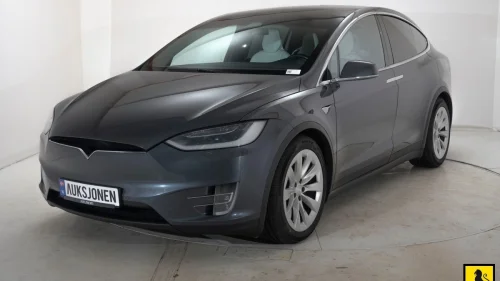 TESLA MOTORS Model X 90D 6-SETER HENGERFESTE PREMIUM LYD & INTERIØR VINTERPA