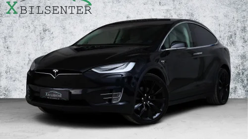 TESLA MOTORS Model X 100D Long Range // 7-SETER AP PREMIUM VINTER SKINN KROK