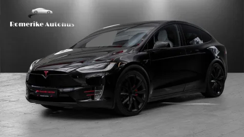 TESLA Model X 75d AWD // UltraHiFi, Vinter, Carbon, Krok, 22" ONYX+++