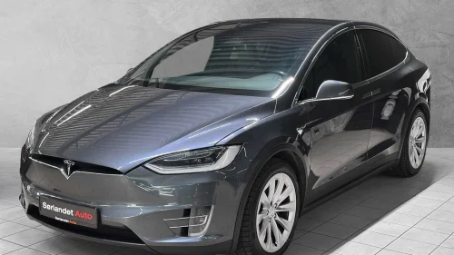 TESLA Model X 75D - 7 seter - Krok - Summon - Luftfjæring - Oppgr AP