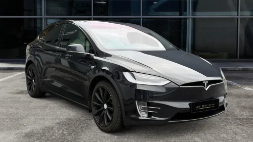 TESLA Model X 75D CCS H.FESTE 5-SETER PREMIUM HVIT INTERIØR ++