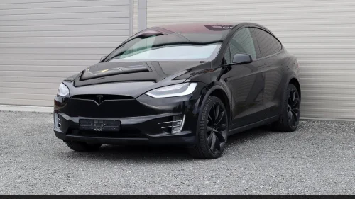 TESLA Model X 75D "All black", 5 seter, Hengerfeste, 22"