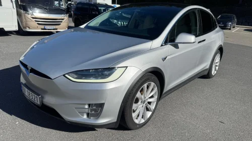 TESLA Model X 5-seter, 184400km, Hengerfeste, Skinninteriør