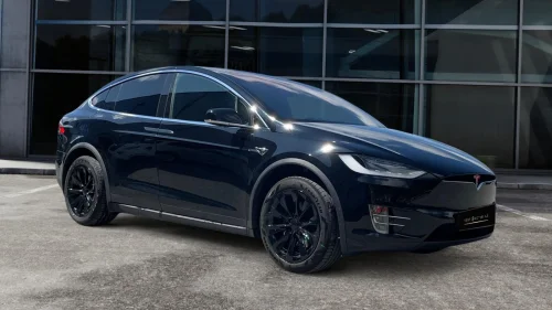 TESLA Model X 75D / 6-seter / ACC / H.Feste / EU-26 / Skinn / Karbon