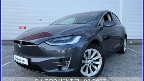 TESLA Model X 75D 6-SETER MCU2,SKINN,KROK,AUTOPILOT,NAVI.LED,KAMERA
