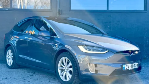 TESLA Model X 75D 4WD 5-s/Skinn/Luft/Pilot/forvarm/Premium LYD