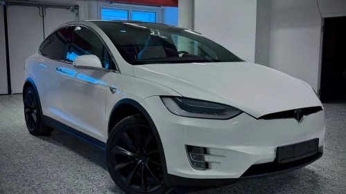 TESLA Model X Longe range Raven. 1 eier. Nytt HV batteri
