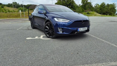 TESLA Model X Long Range Raven | Påkostet | CCS|  Krok | 6 seter| AWD