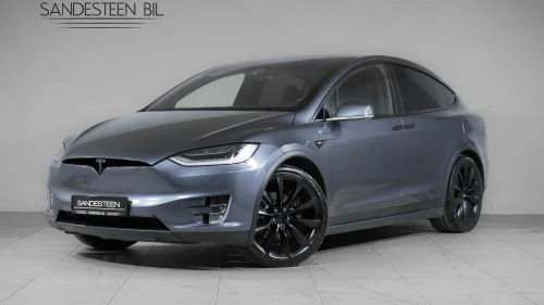 TESLA Model X LONG RANGE/7-SETER/HELSKINN/HENGER-F/PANO/VINTERPAKKE