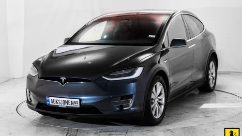 TESLA MOTORS Model X 75D 7-SETER HENGERFESTE CCS ADAPTERSTØTTE PANORAMA