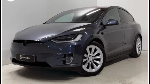 TESLA Model X 75D 525HK 4x4 SortOptikk 7Seter Hengerfeste AutoPilot