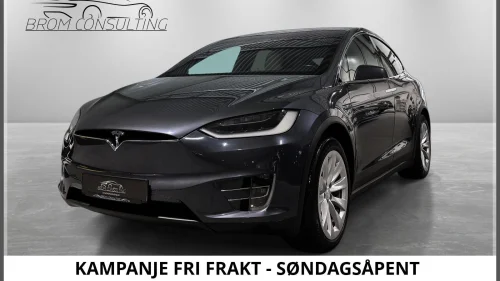 TESLA Model X 100D | AWD | 6-seter | FSD | Luft | Hvit Skinn | Krok