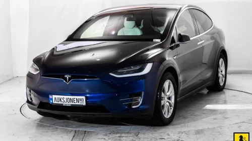 TESLA Model X 100D 7-SETER PREMIUM INTERIØR CCS KARBONFIBERDEKOR