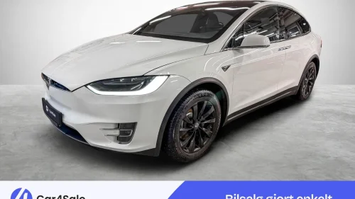 TESLA Model X 75D 7-seter / Skinn / MCU2 / Vinter / HIFI / EU28 / AP+