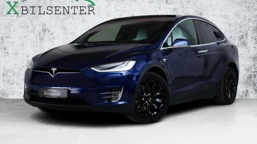 TESLA Model X 75D // AP2.5 MCU2 VINTER PREMIUM SKINN LYD CCS KROK++