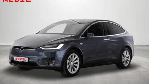 TESLA Model X 100D/5-Seter/Skinn/AP 2.5/Vinterpakke/Premium lyd/Krok