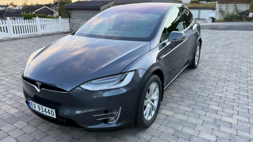 TESLA Model X Long Range Raven 7-s