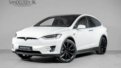 TESLA Model X LONG RANGE/6-SETER/HELSKINN/HENGER-F/PANO/VINTERPAKKE