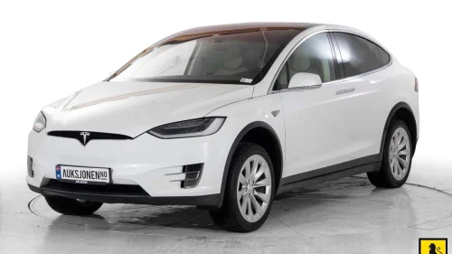 TESLA MOTORS Model X 90D 7-SETER HENGERFESTE PREMIUM INTERIØR VINTERPAKKE