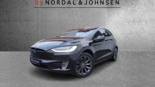 TESLA MOTORS Model X 90D 6-SETER HENGERFESTE AUTOPILOT RYGGEKAM NAVI DAB+++