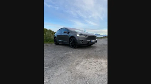 TESLA MOTORS Model X 75D 4WD 5-s /ap/ vinterpakke/ ccs adapter