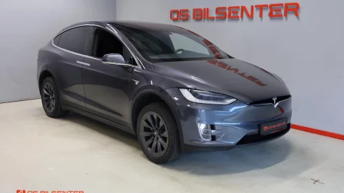 TESLA Model X 75D, AWD, Skinn, AP2.5, Oppgradert CCS, ++