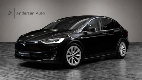 TESLA Model X SR RAVEN - 6-seter - Vinter - Skinn - AP - H.feste ++