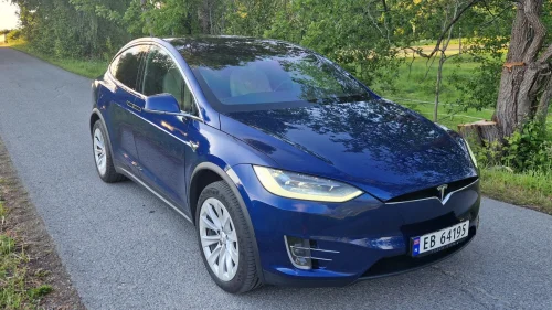 TESLA Model X Long Range Raven 7s