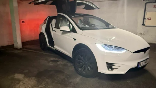 TESLA MOTORS Model X 90D 4WD 6-s, Ventilerte seter, Ultra HIFI, Chrome del++